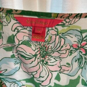 Lilly Pulitzer Danika Tunic Dress Spearmint Blossom Views 12